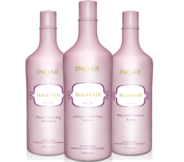 inoar boto hair keratin smoothing treatment system