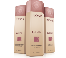 inoar g hair anti volume keratin smoothing treatment system
