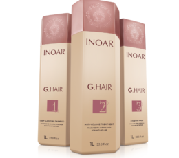 inoar g hair anti volume keratin smoothing treatment system